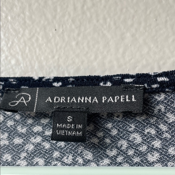NWOT Adrianna Papell Short Sleeve Shirt Size S - Picture 4 of 10